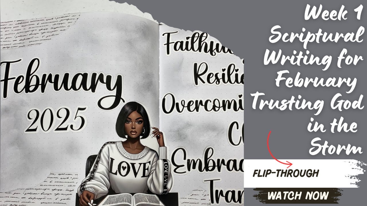 Week 1: Trusting God in the Storm|February Scriptural Writing Plans ...