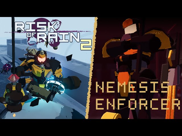 Nemesis Enforcer in Risk of Rain 2 (Enforcer MOD by EnforcerGang