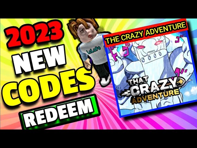 That Crazy Adventure Codes - Roblox December 2023 