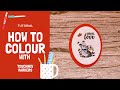 How to colour in a cute cat and blend with Touchnew markers | #speedcolouring