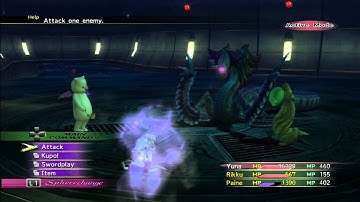 Final Fantasy X-2 HD How To Beat Chac