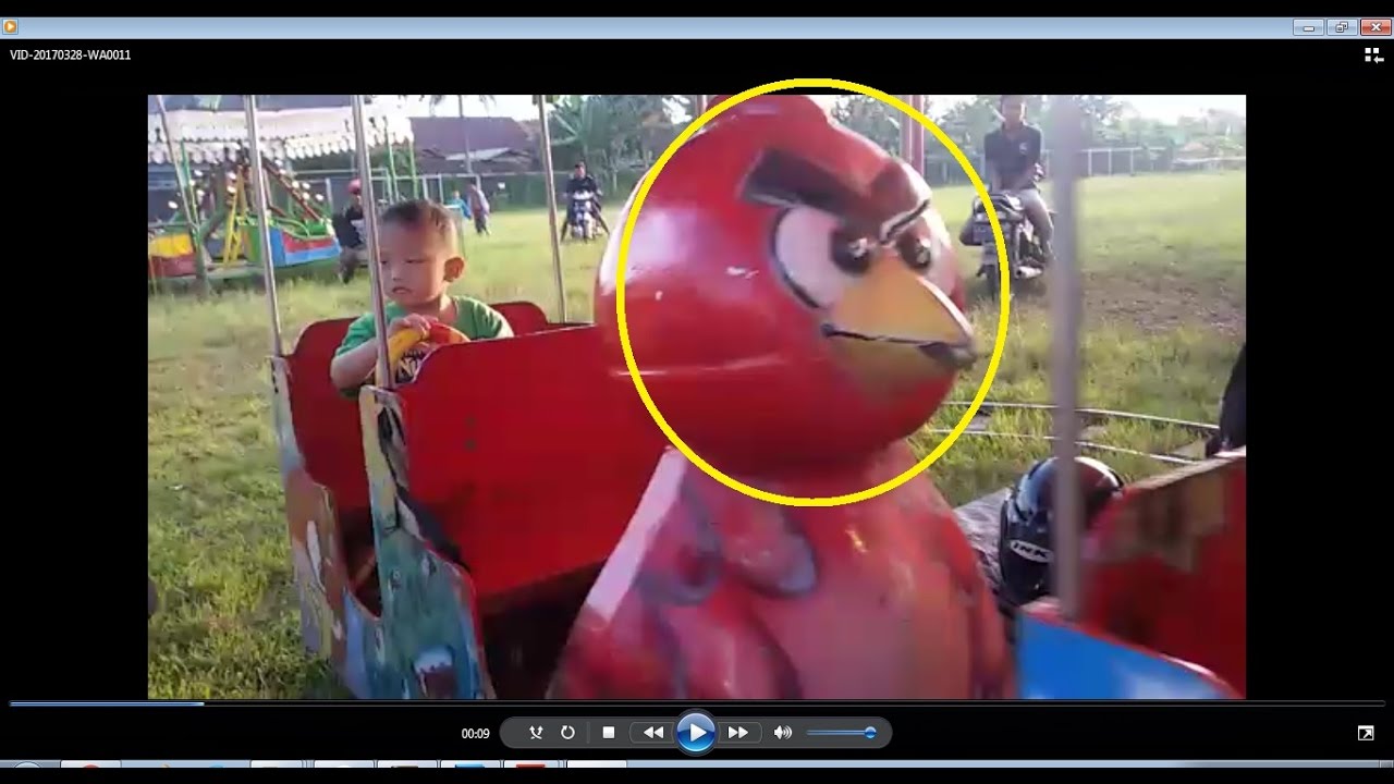 Odong Odong Angry Bird Lucu Bisa Terbang Shaun The Sheep YouTube