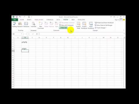 #28 Microsoft Excel  Protect Sheet   Khmer Teaching