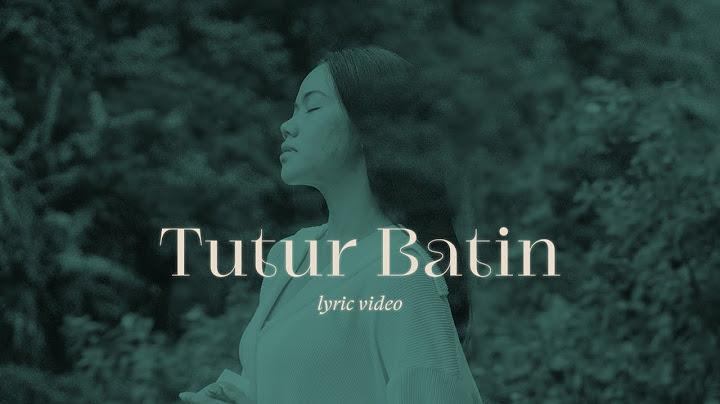 Yura Yunita - Tutur Batin (Official Lyric Video)