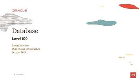 Database - Level 100 - Part 1 - Introduction to OCI Database Service