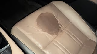 Lexus ES Nuluxe Leather Seat Refinishing Review 