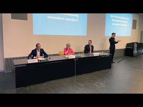 Medienkonferenz «Kantonale Volksabstimmung,