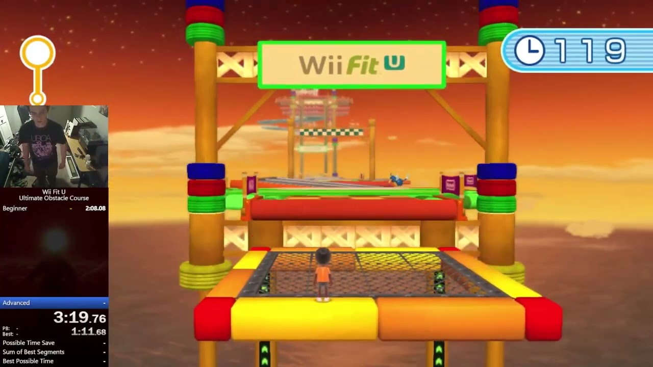 Wii Fit U Ultimate Obstacle Course in 4:59