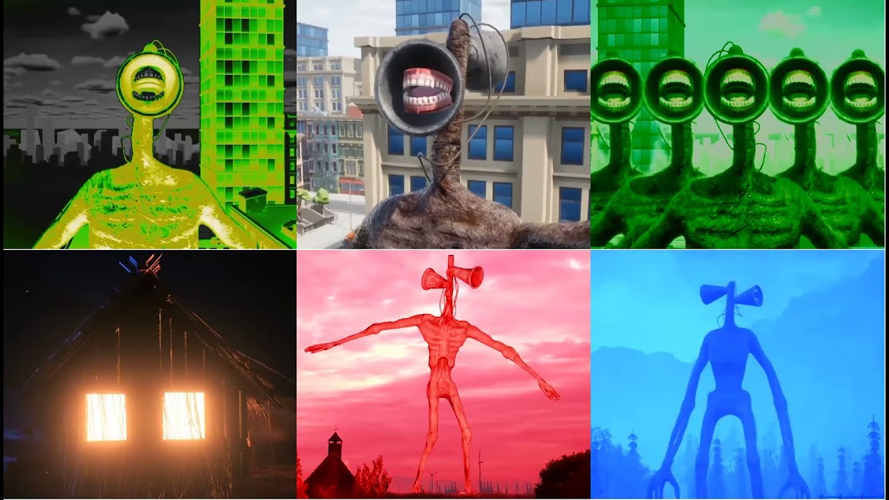 Siren head mix combo coffin dance meme song (cover)l siren head megamix coffin dance song cover