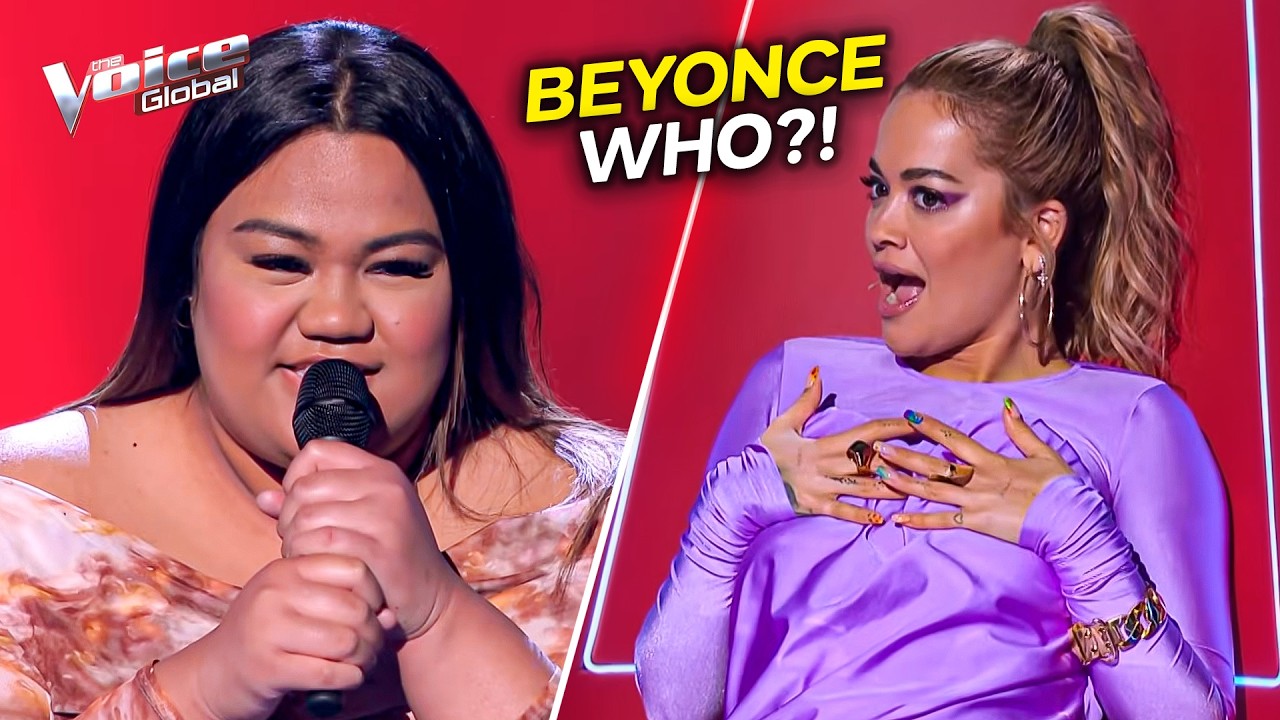 She Sang Beyoncé... and the Coaches Threw Their Shoes at Her! | The ...