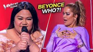 She Sang Beyoncéand The Coaches Threw Their Shoes At Her The Voice
