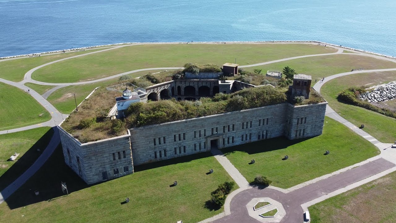 Fort Taber Park Test Video New Bedford MA DJI Mini SE YouTube