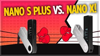 Ledger Nano S Plus vs X  (don't buy a crypto wallet before watching!)