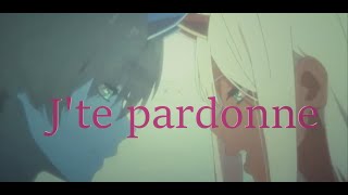[AMV] Nightcore  - J'te pardonne ~ ( Hoshi ) ~ ( French lyrics)