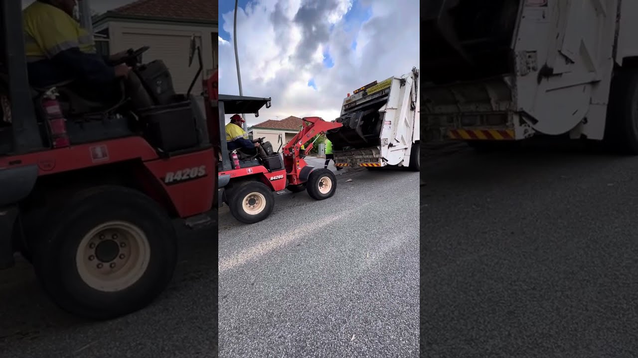 Council clean up in Leda D&M waste Management with the Hino Fm cruiser￼