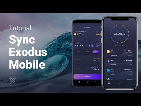 How to Sync Exodus Desktop Wallet with Mobile