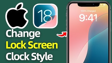 How To Change Lock Screen Clock Style On iPhone 16 (2025)