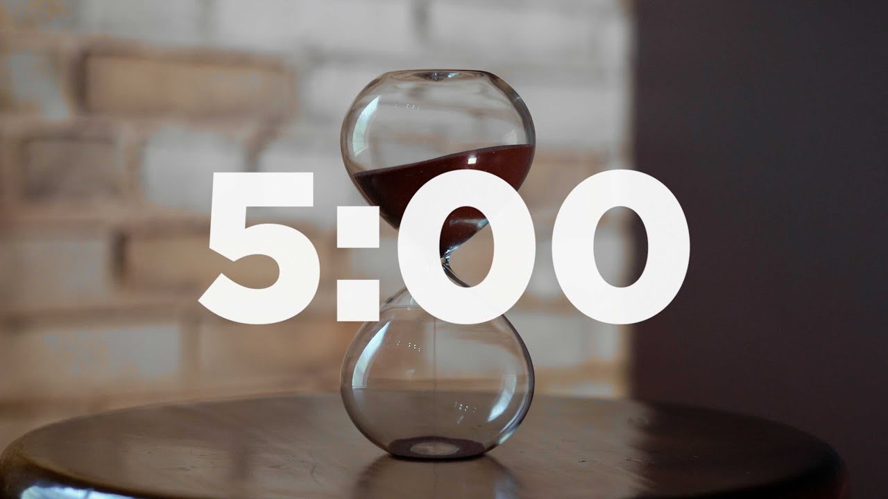 Five Minute Sand Timer (Countdown)