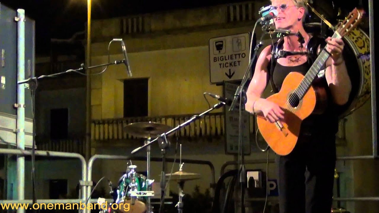 bernard m. snyder, one man band "stray cat strut"