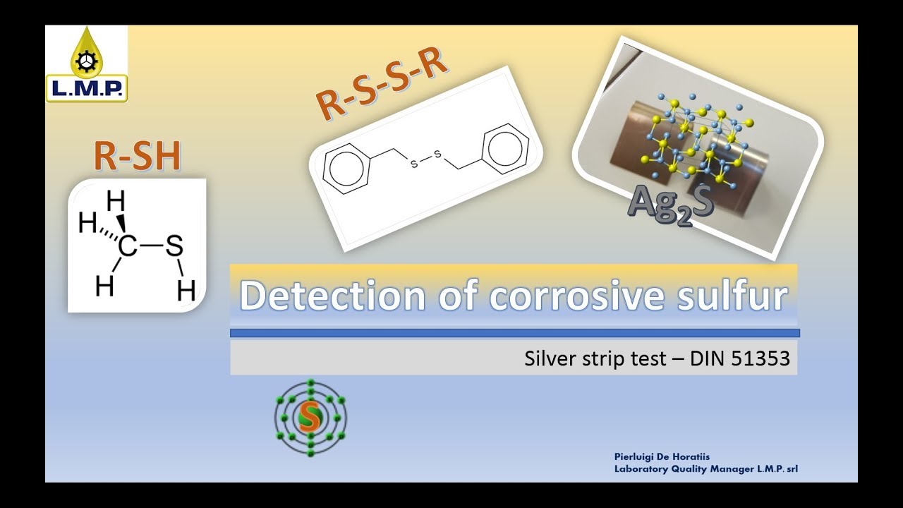 Detection of corrosive sulfur insulating oil "silver strip test