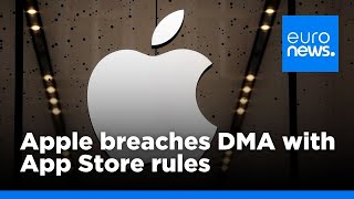 Apple breaches DMA with App Store rules, European Commission says | euronews 🇬🇧 screenshot 3