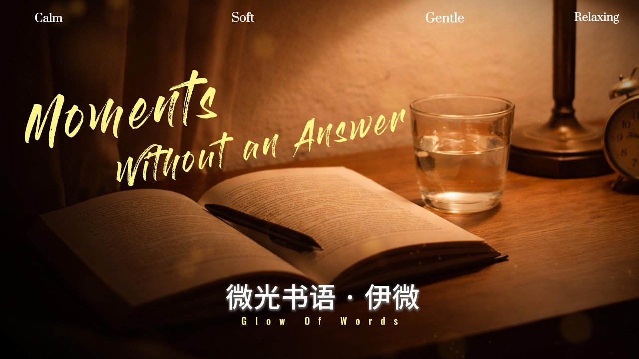 Moments Without an Answer｜没有答案的时刻 · Soft Night Reading for Rest & Stillness