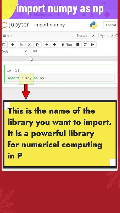1 - import numpy as np | NumPy Coding - YouTube