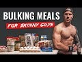 Easy BULKING Meals for Skinny Guys (FULL DAY + TIPS!)