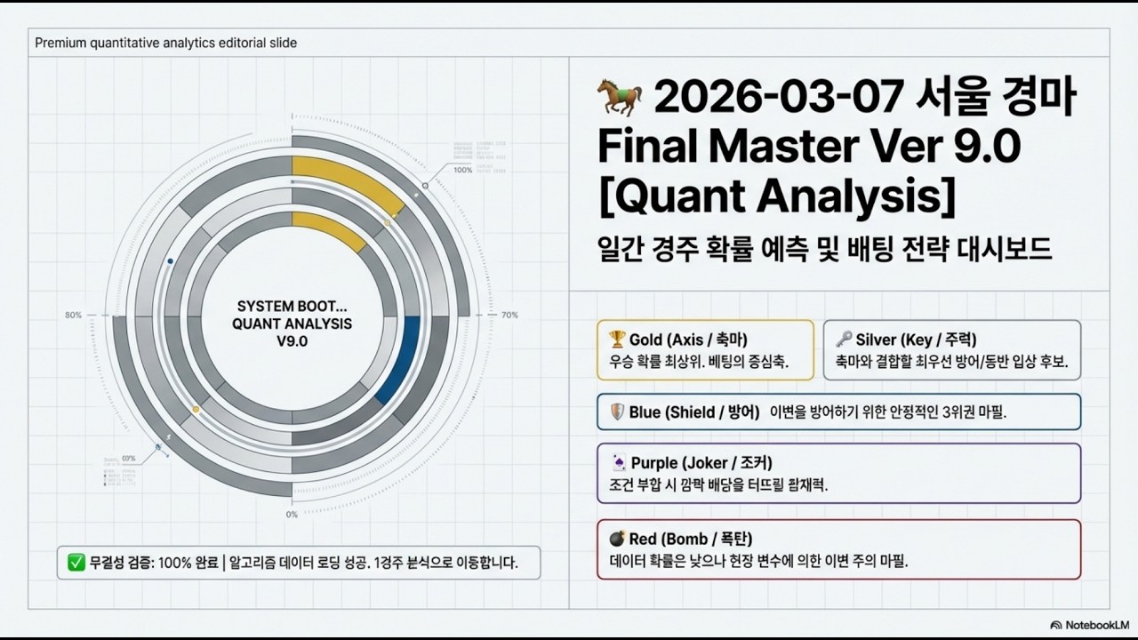 3월7일)경마예상❇️렛츠런파크서울🔥토요경마예측📊족집게데이터