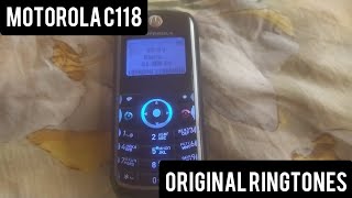 Motorola C118 Original Ringtones