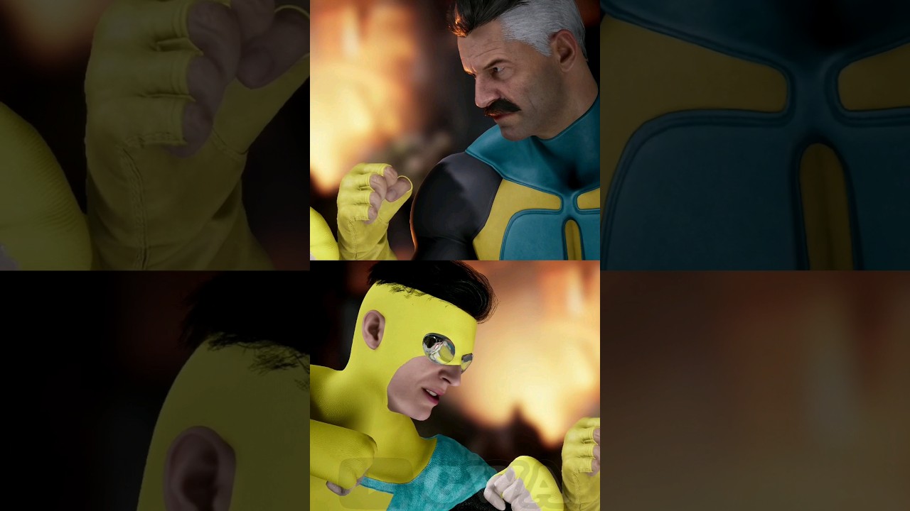 Джонни Кейдж в роли Непобедимого. Вступление с Омни-Человеком... Mortal Kombat 1