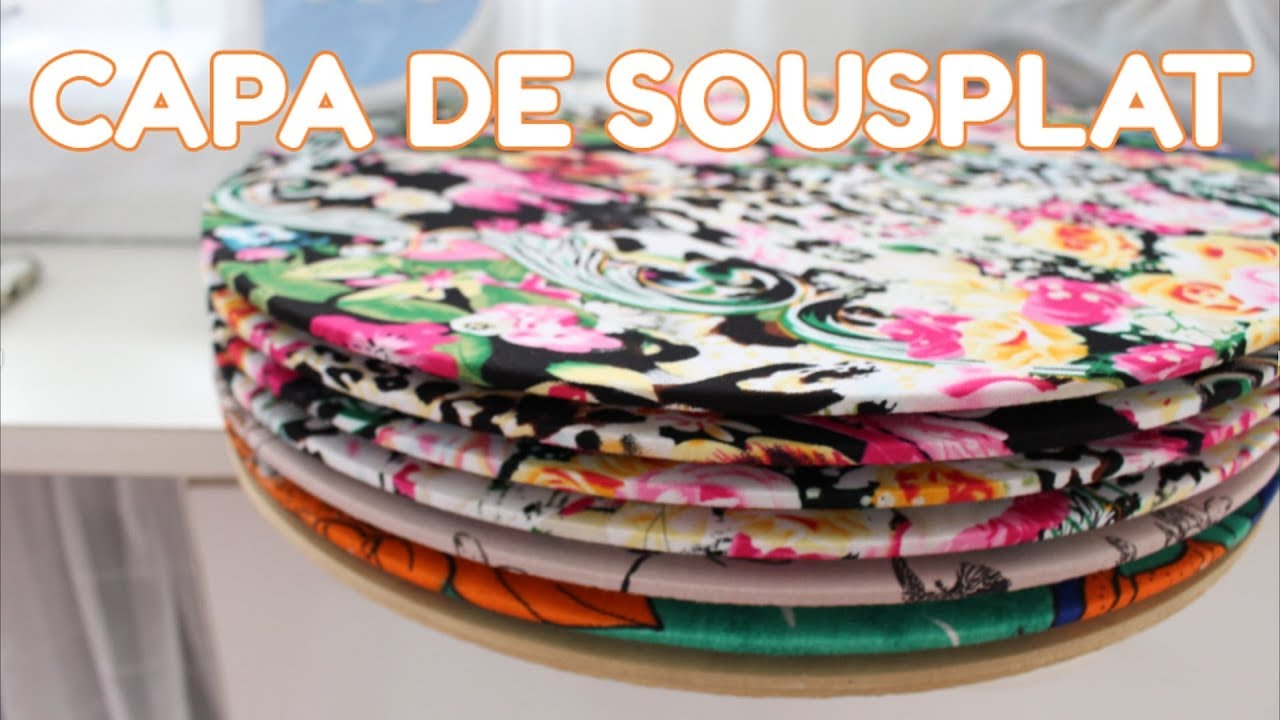 Como fazer capa de SOUSPLAT | ModaByNill