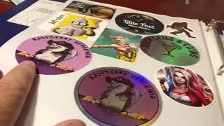 Sticker album update 10/25