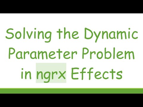 Solving the Dynamic