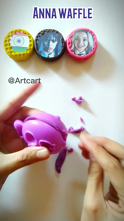 clay waffle #shorts #youtubeshorts