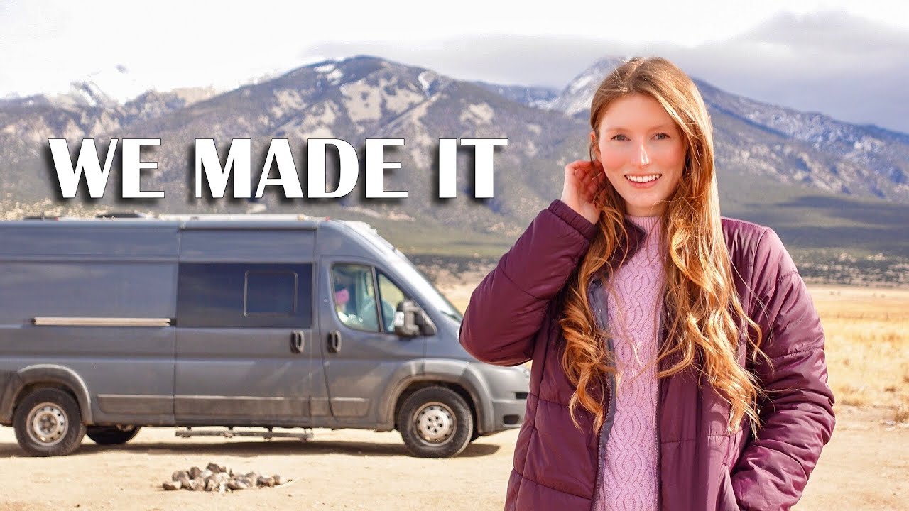 VANLIFE с КОШКОЙ | Уютное зимнее утро и приключения в песчаных дюнах | VLOG