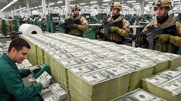 Inside the Dollar Factory: How the World’s Most Secure Currency Is Made (Full Process)