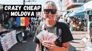 MOLDOVA is SO CHEAP! CRAZY Cost of Living + CHISINAU Central Market!