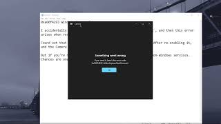 Celebrity Windows Camera Error 0xa00f4293 "VideoCaptureStartTimeout" Solution Net Worth