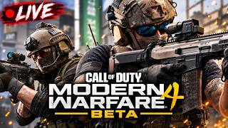 Giving MODERN WARFARE 4 BETA a Shot! (LIVE)