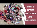 Lipgloss, Liquid Lipsticks, & Liners Collection and Declutter | With Swatches | ~30% Gone