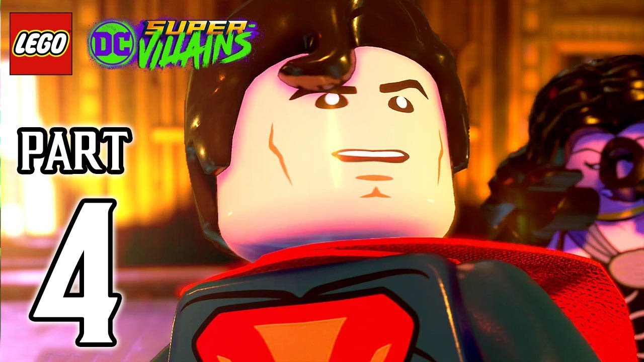 Lego Dc Super Villains Walkthrough Part 4 Ps4 Pro No Commentary 1080p Hd Youtube