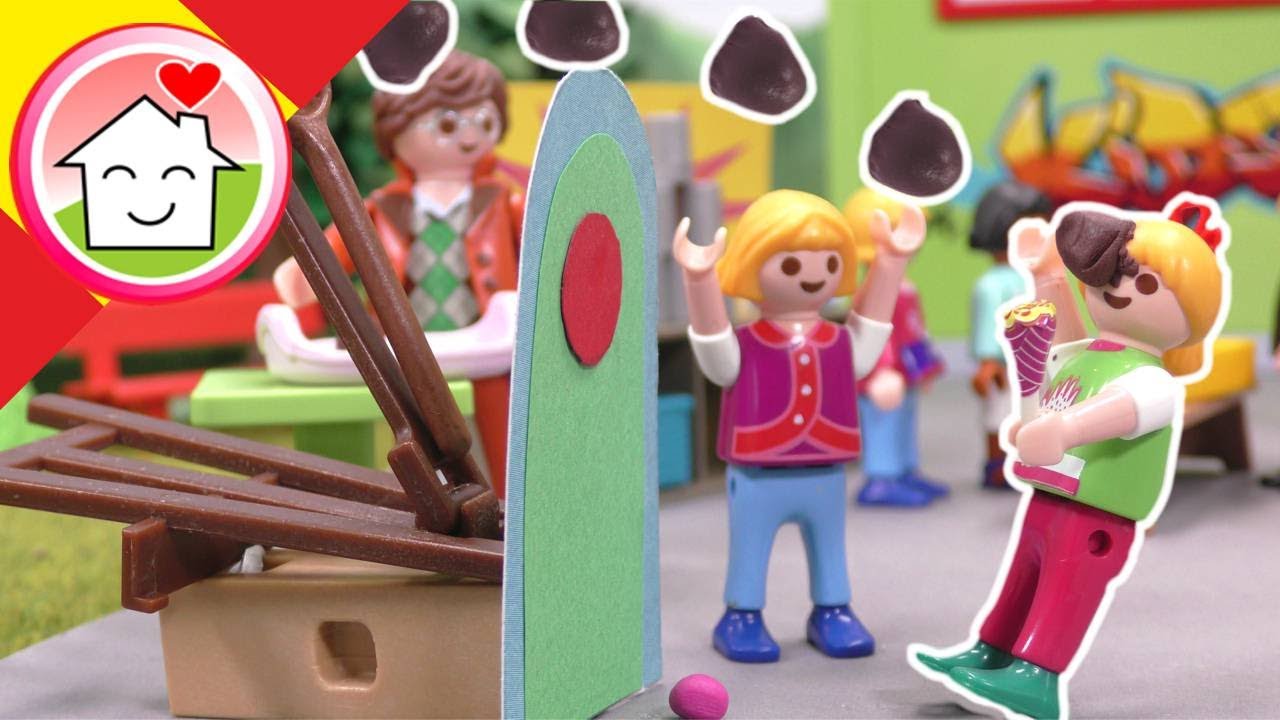 Playmobil en español El festival escolar - Familia Hauser