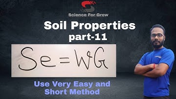 Relationship Between Basic Terms Of Soil Se=WG #Se=WG#SoilProperties#ScienceForGrow#SoilMechanics