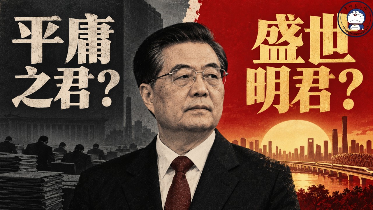 方脸人物志:在任时贪腐横行被骂平庸,退休后声望反而暴涨?全靠习近平衬托,还是最被低估的总书记?改革开放最忠实的继承人!拉萨之虎胡锦涛的晋升之路和功过是非!
