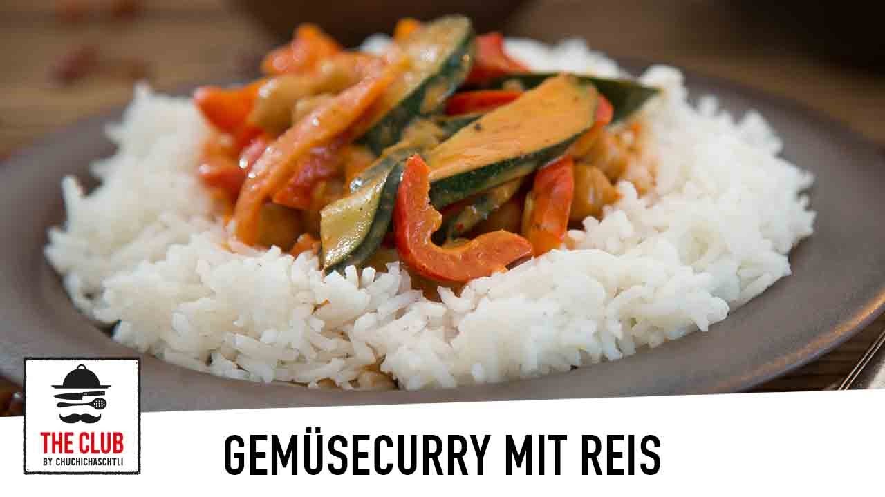 Gemüsecurry mit Reis | theclub.ch | Rezept #103 - YouTube