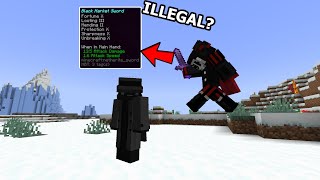 I Gave Players ILLEGAL Weapons On My SMP...
