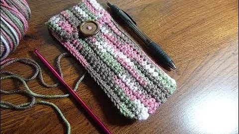 Learn to Crochet a Stylish Pen Pouch