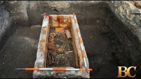 Archaeologists lift the lid on a 1,700-year-old Roman sarcophagus hidden in Budapest