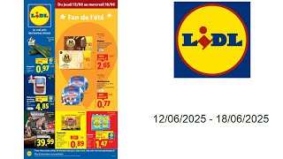 Catalogue Lidl - Les promos de la semaine - 12/06/2025 - 18/06/2025